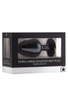Plug anal Diamond Butt Plug - Extra Large Plug anal Diamond Butt Plug - Extra Large