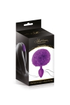 Plug queue de lapin - violet Plug queue de lapin - violet