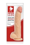Gode XXL Prodigy 32 x 6 cm - Captain Red Gode XXL Prodigy 32 x 6 cm - Captain Red