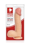 Gode XXL The Super 29 x 6,5 cm - Captain Red Gode XXL The Super 29 x 6,5 cm - Captain Red